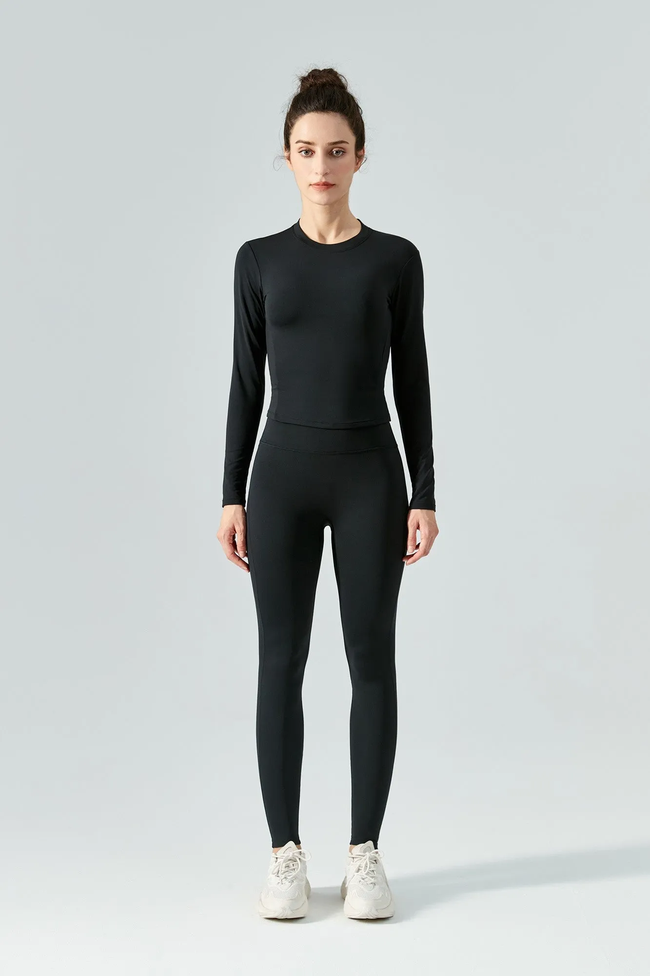 No Front Seam Thermal Workout Leggings