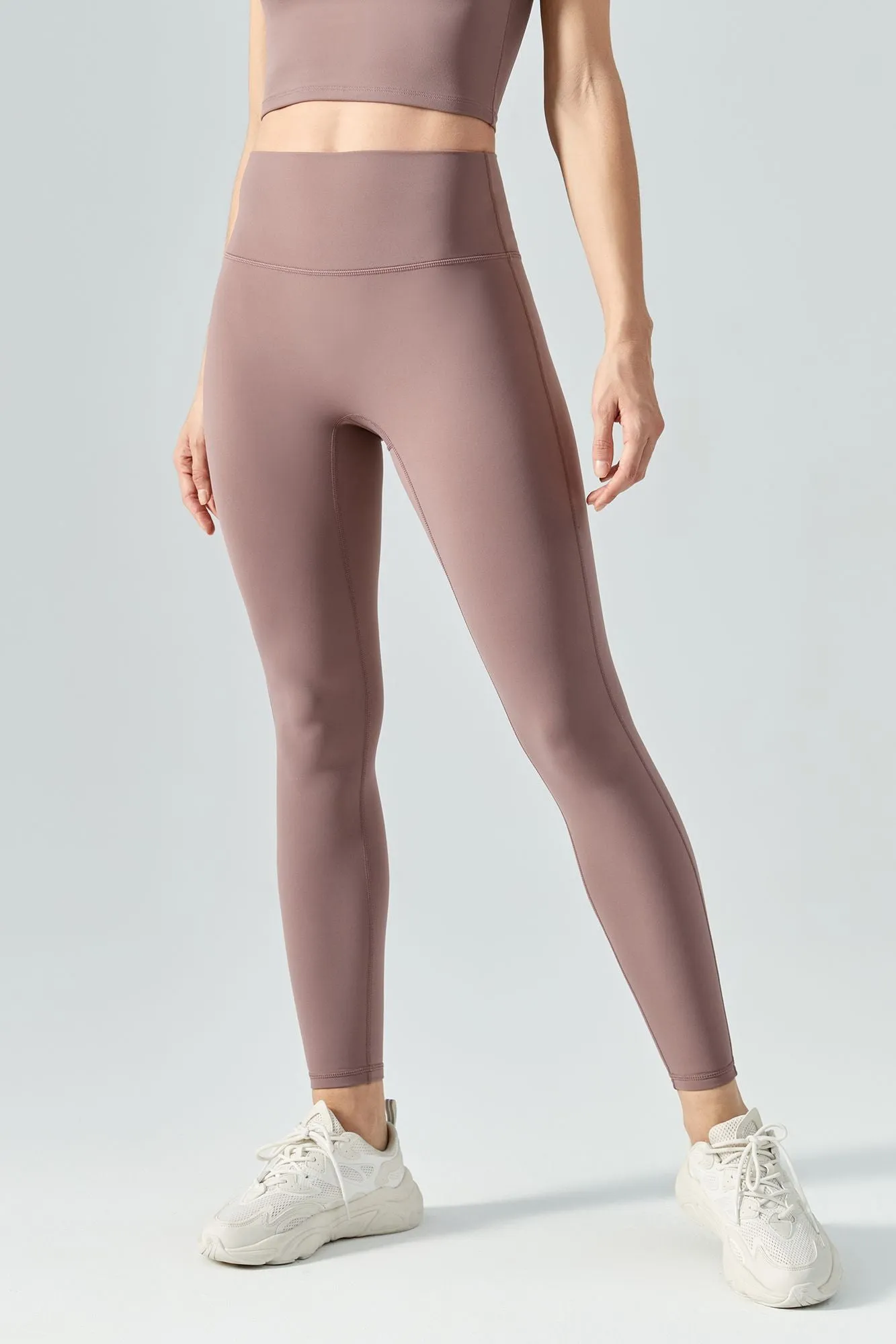 No Front Seam Thermal Workout Leggings