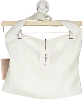 Odd Muse White The Ultimate Muse Halter Top UK S