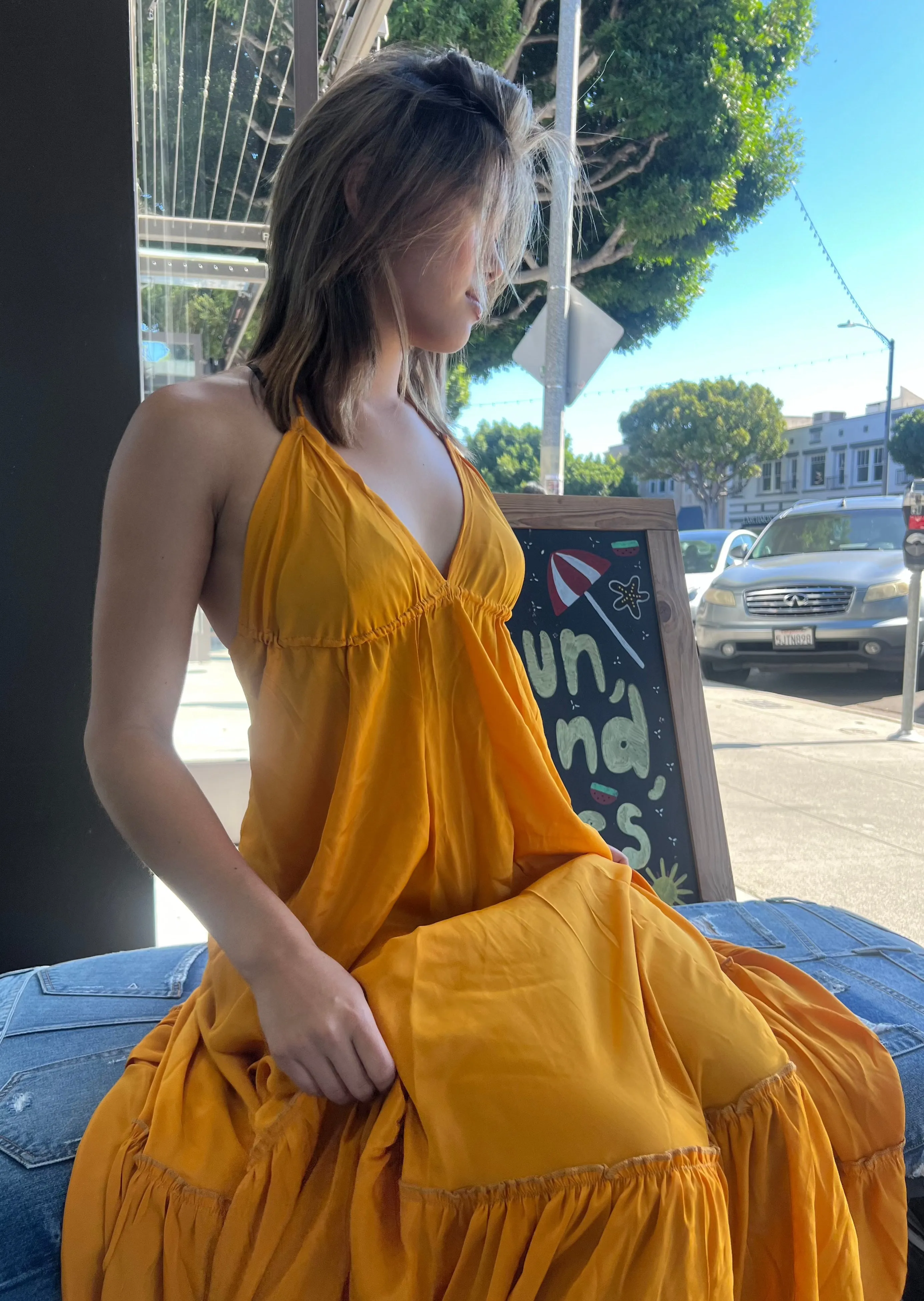 Open Back Sundress