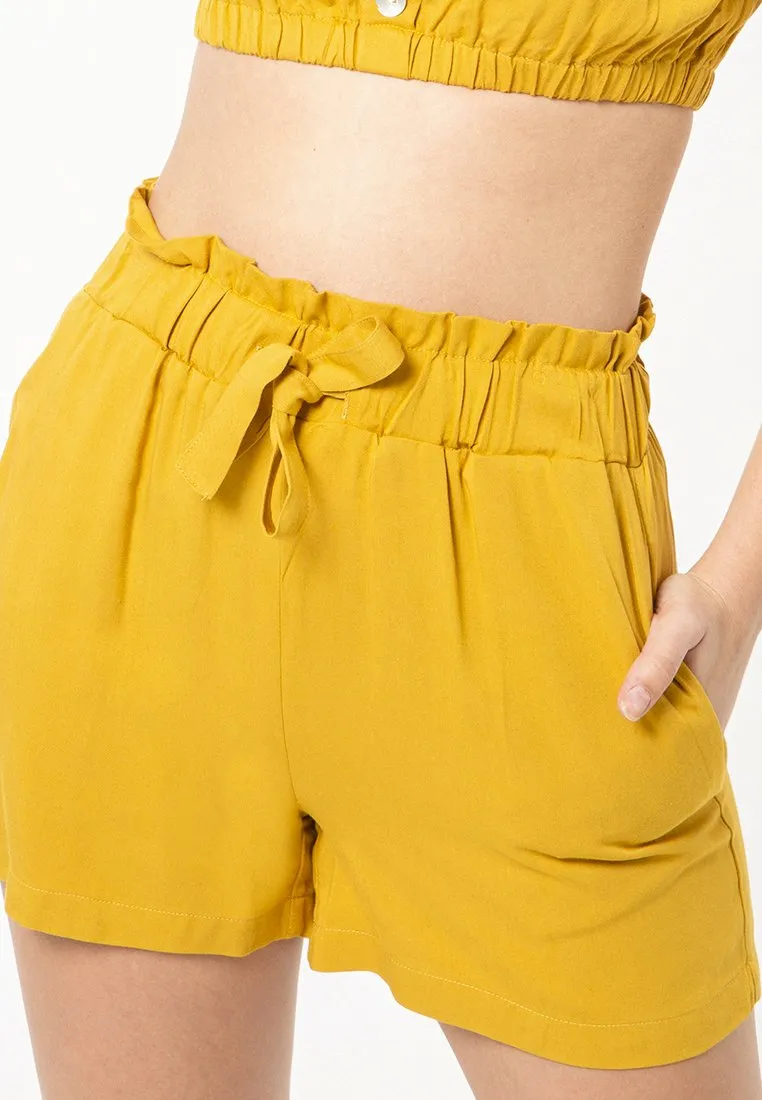 Paperbag Short Pants