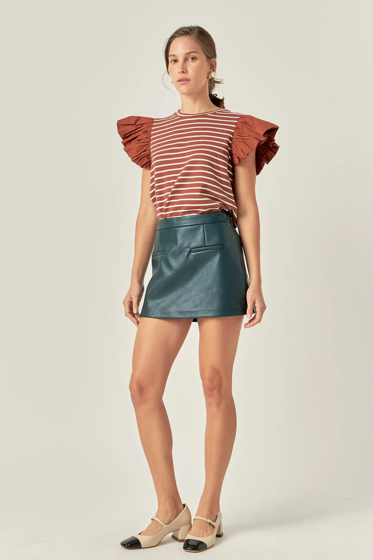 Pu Skorts