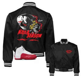 Retro 12 Cherry Killa Season Satin Jacket