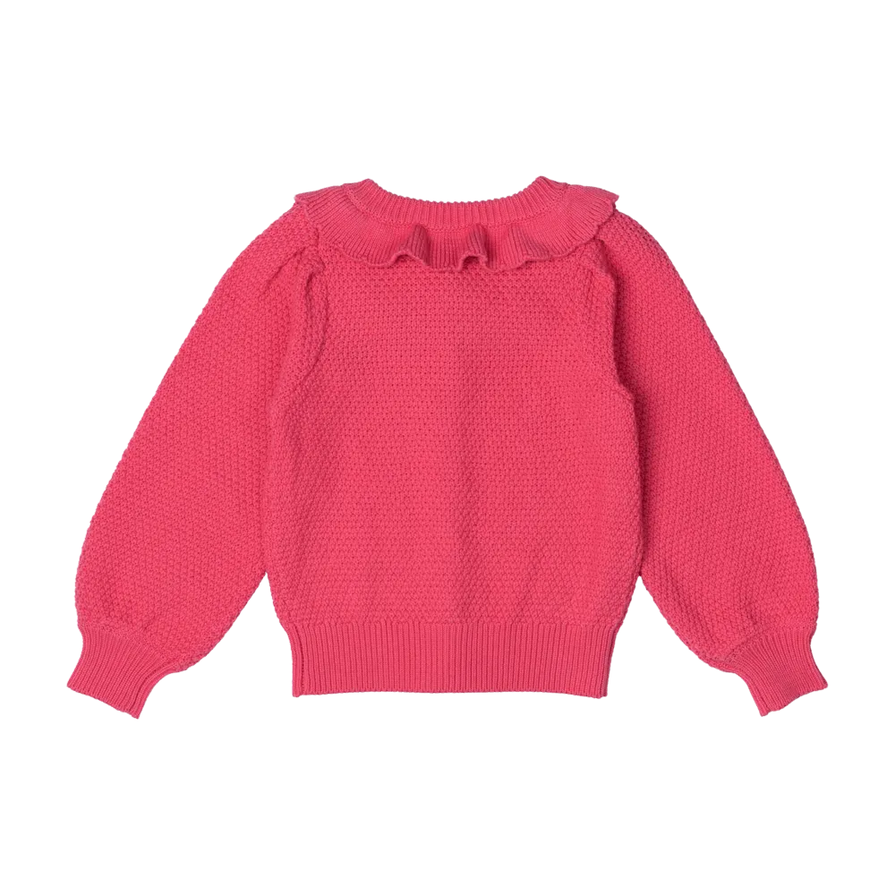 Rock Your Baby Hot Pink Knit Cardigan
