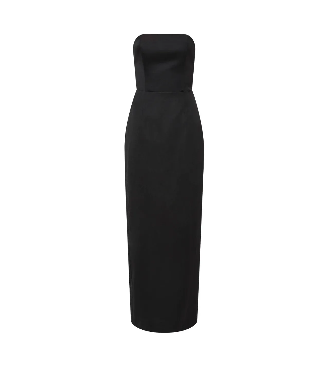 Romeo Strapless Dress in Black