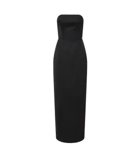 Romeo Strapless Dress in Black