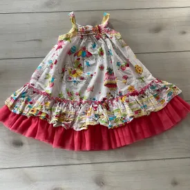 Sage & Lilly Birdie Animal Tulle Underlay Dress