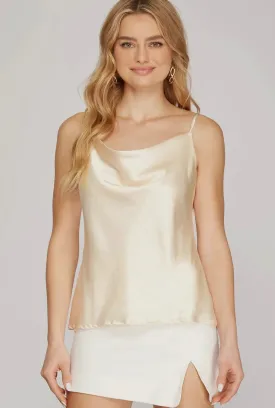 Satin Cami - Cream