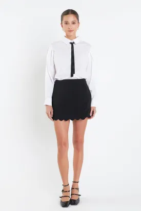 Scallop Skort