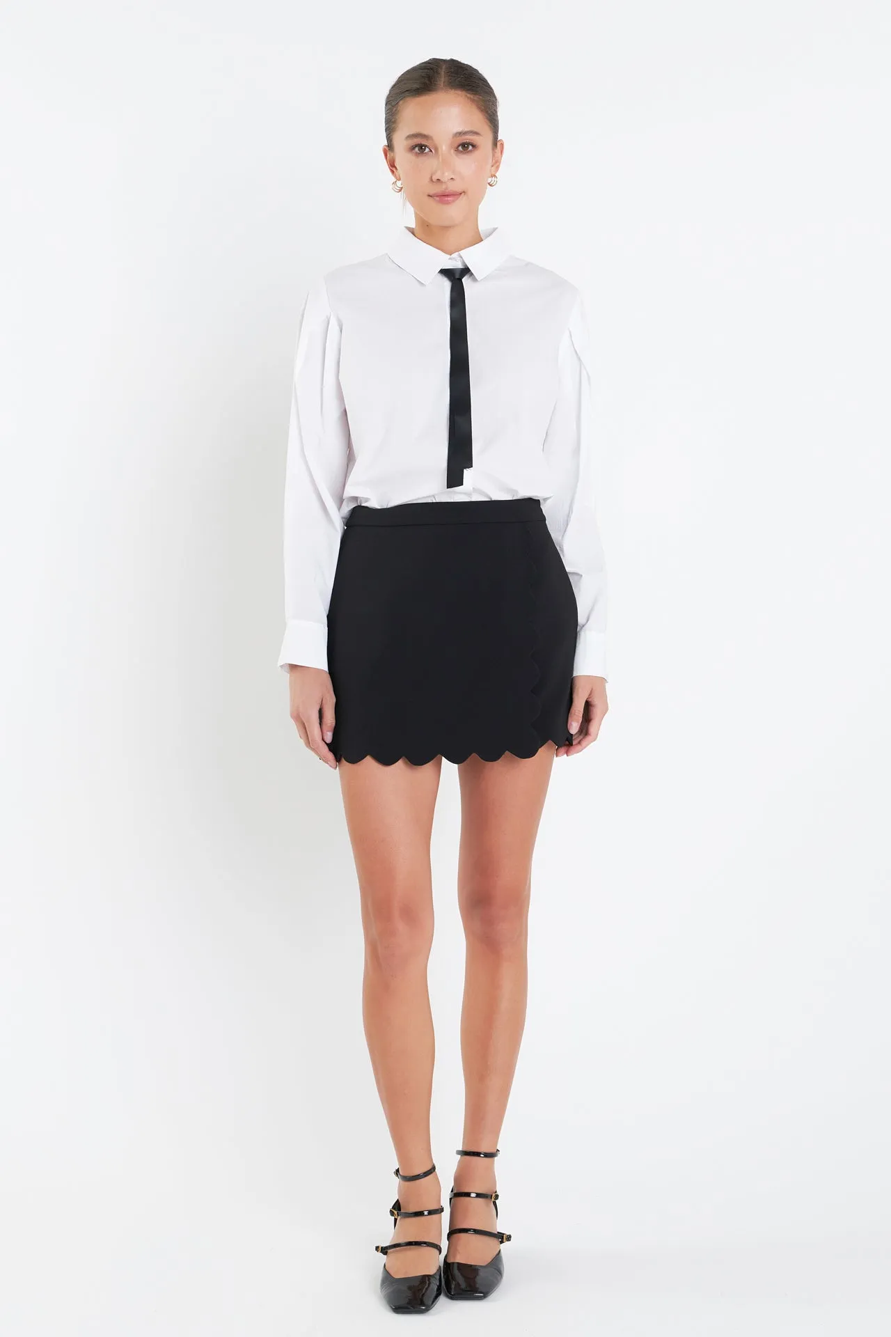 Scallop Skort