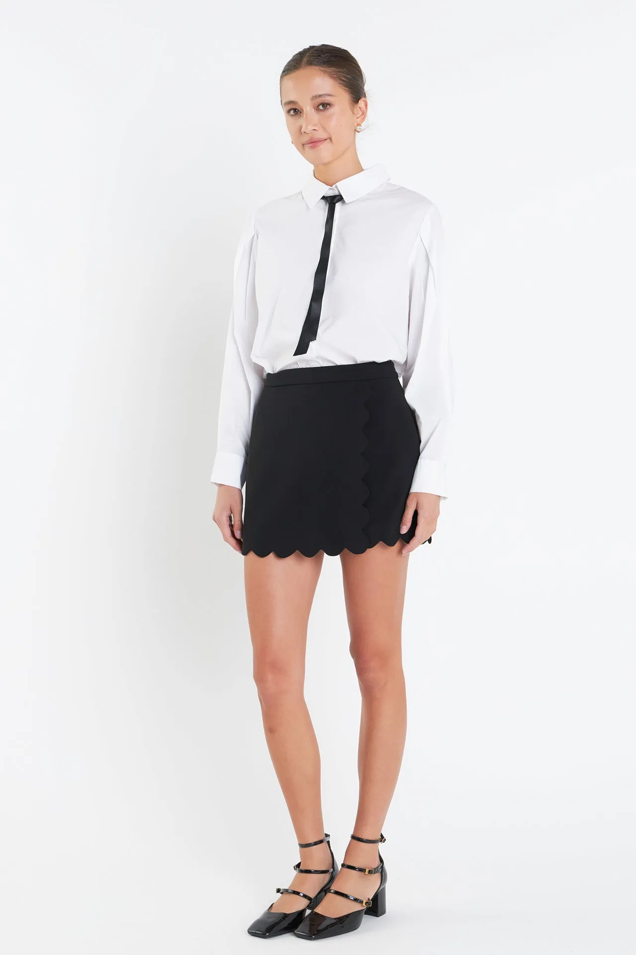 Scallop Skort