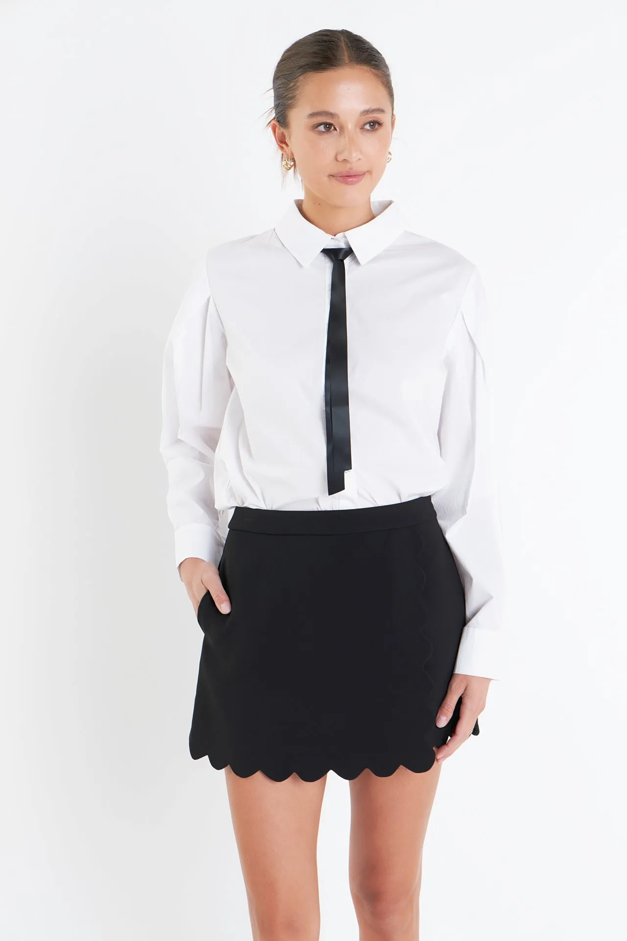 Scallop Skort