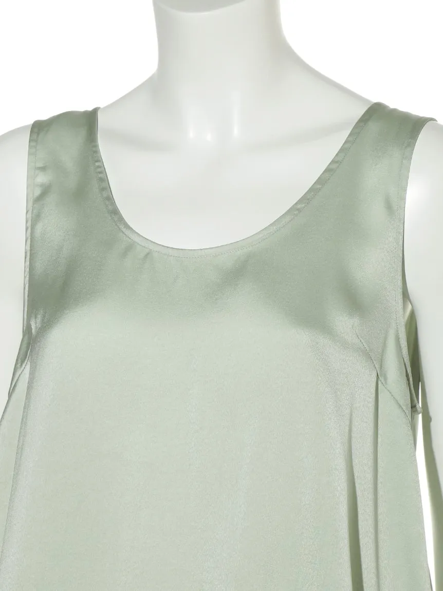 Summer Satin Silk Tank Top