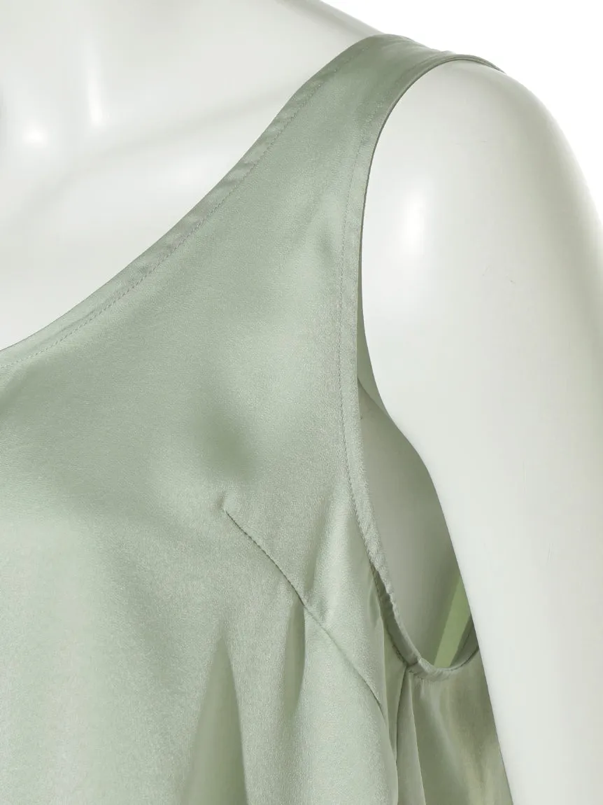 Summer Satin Silk Tank Top