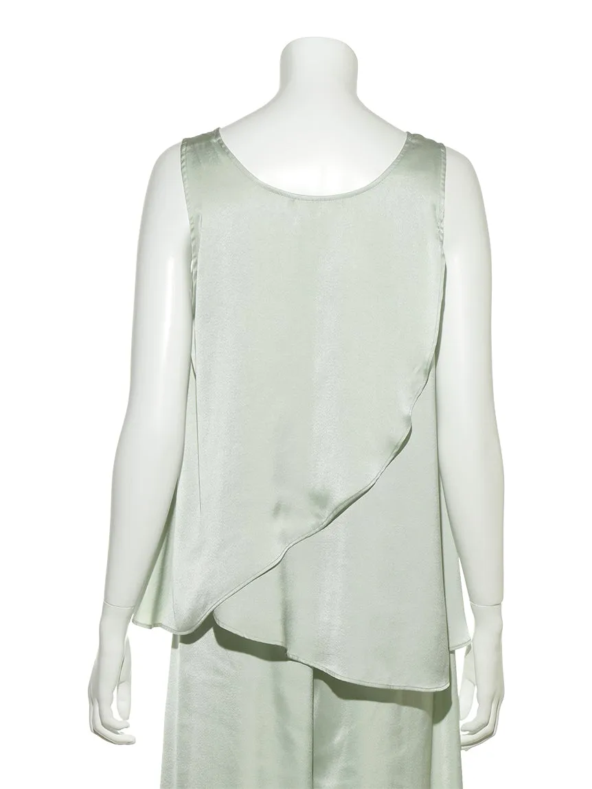 Summer Satin Silk Tank Top
