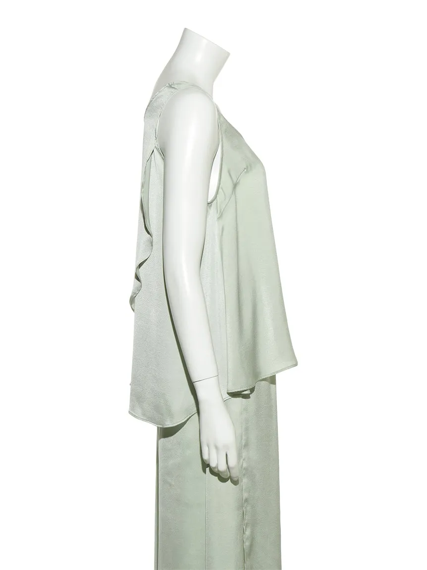 Summer Satin Silk Tank Top