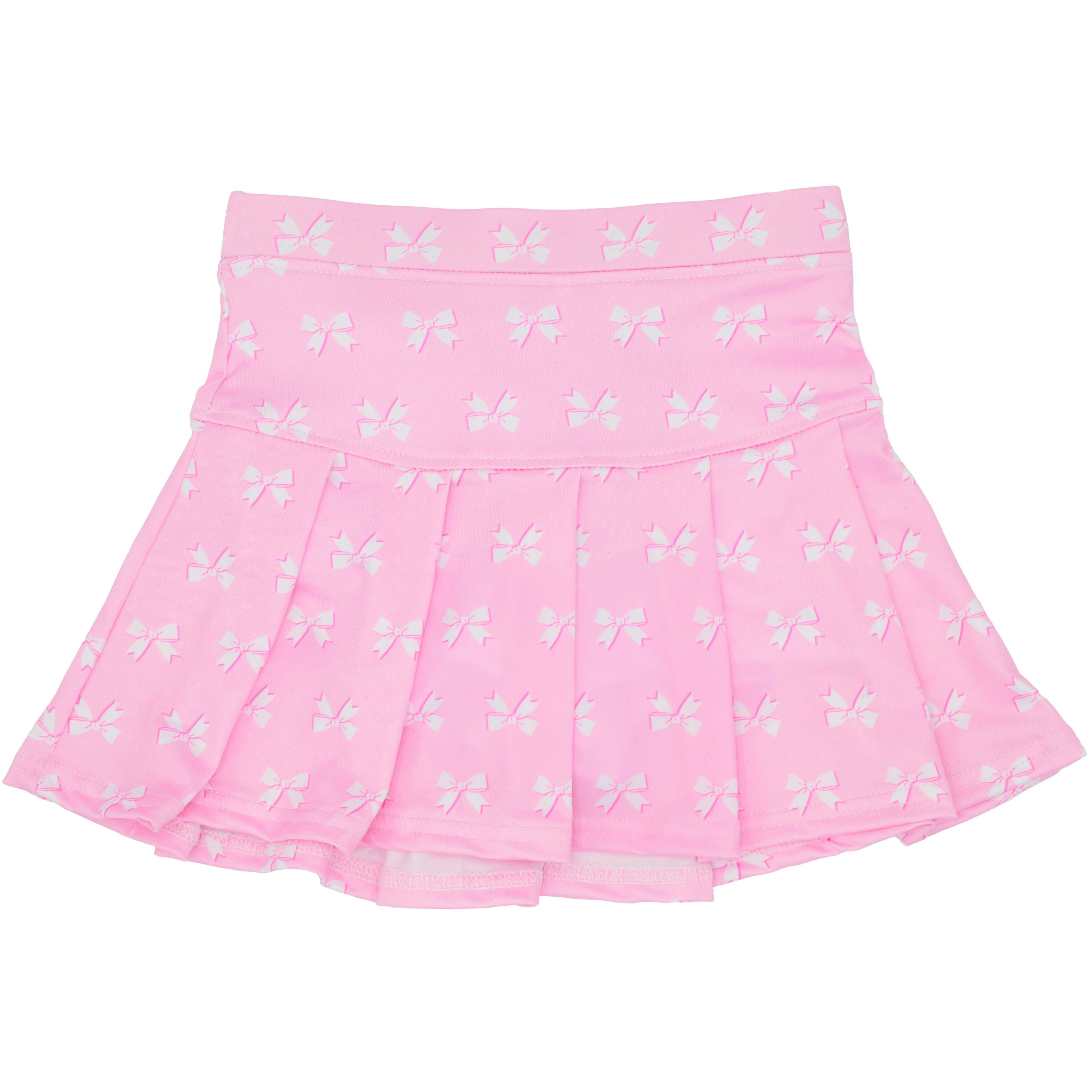 Tennis Skort in Tiny Bows