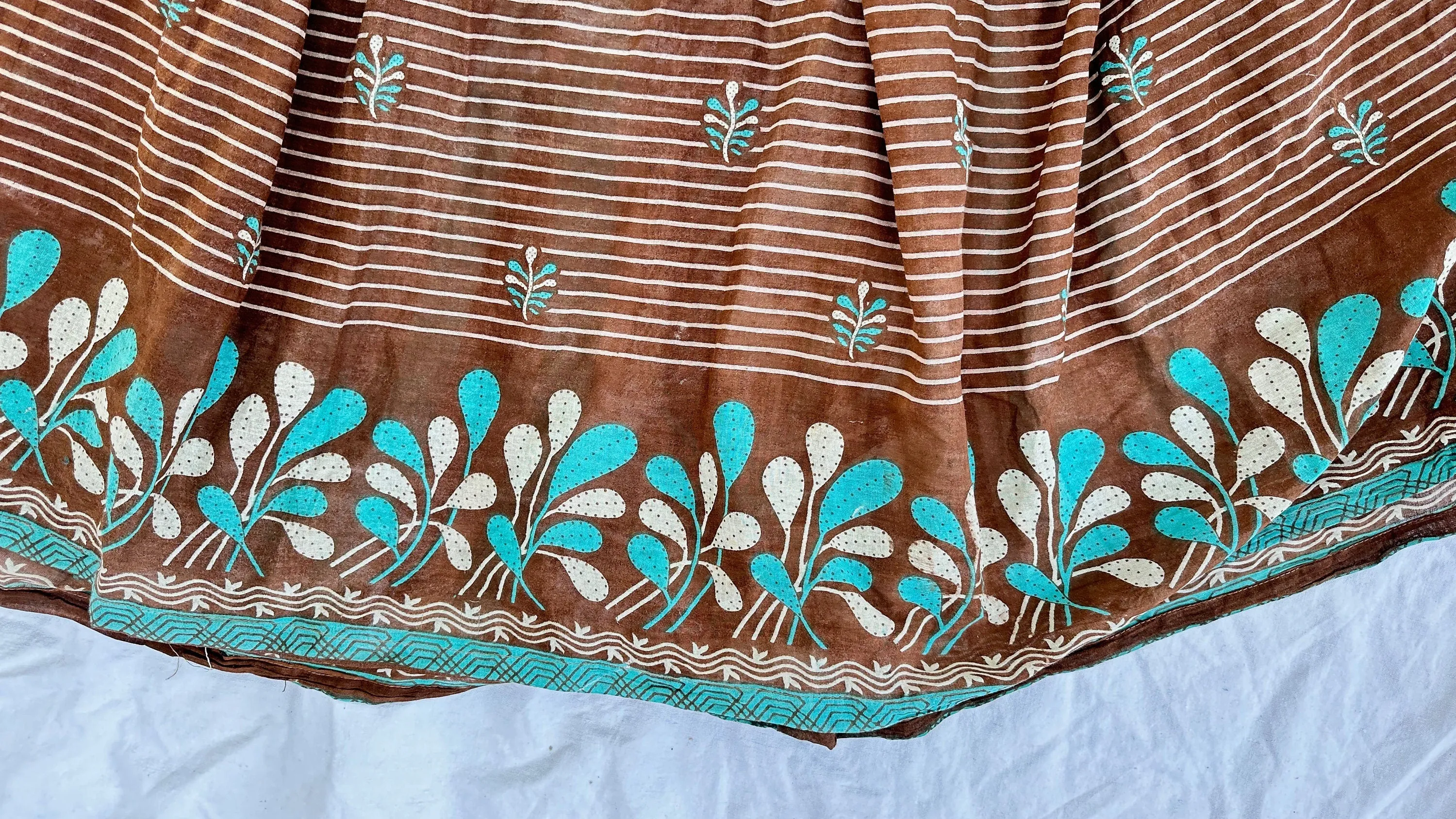 Vintage Sari Sundress. One Size.