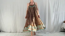 Vintage Sari Sundress. One Size.
