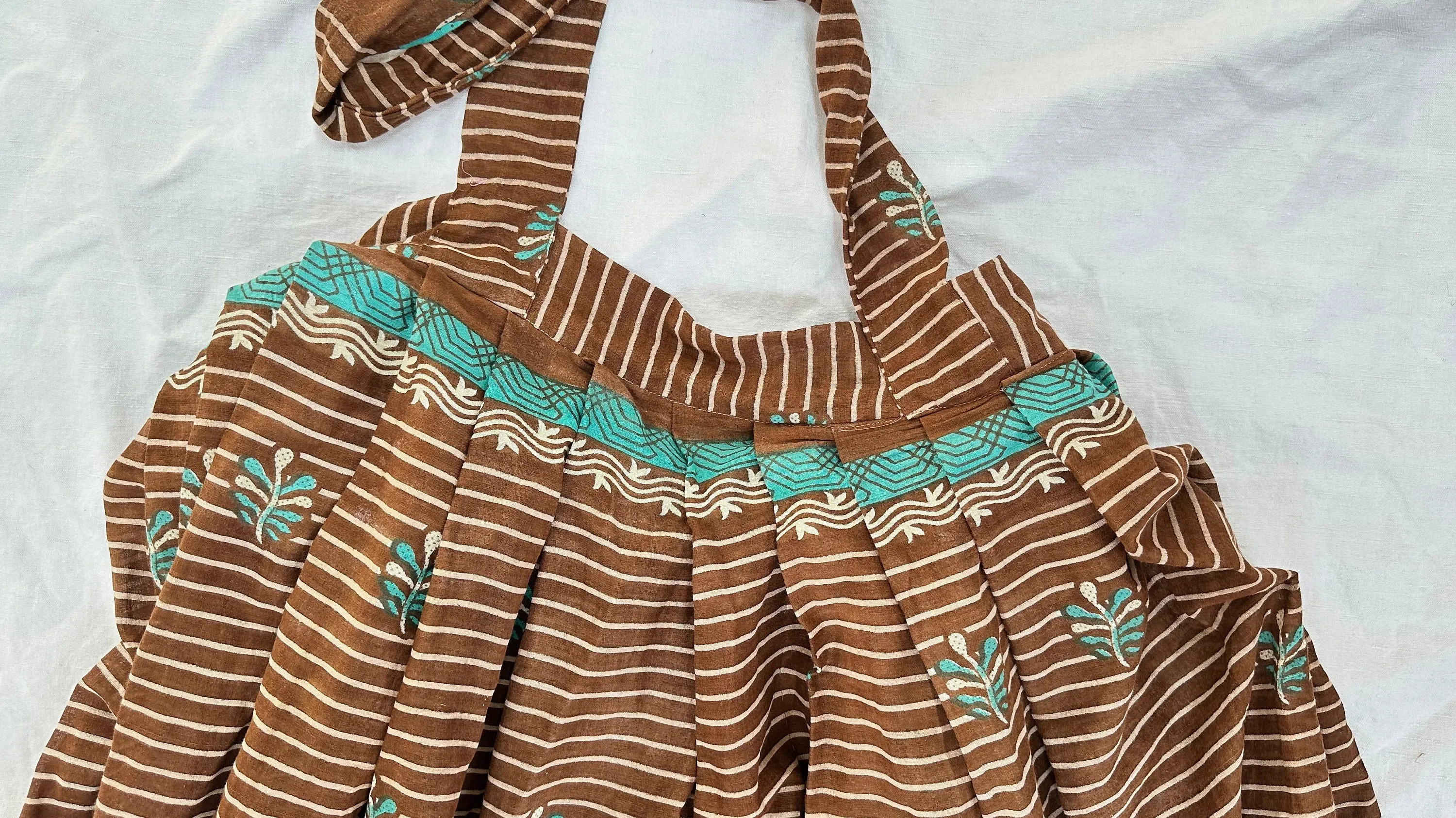 Vintage Sari Sundress. One Size.