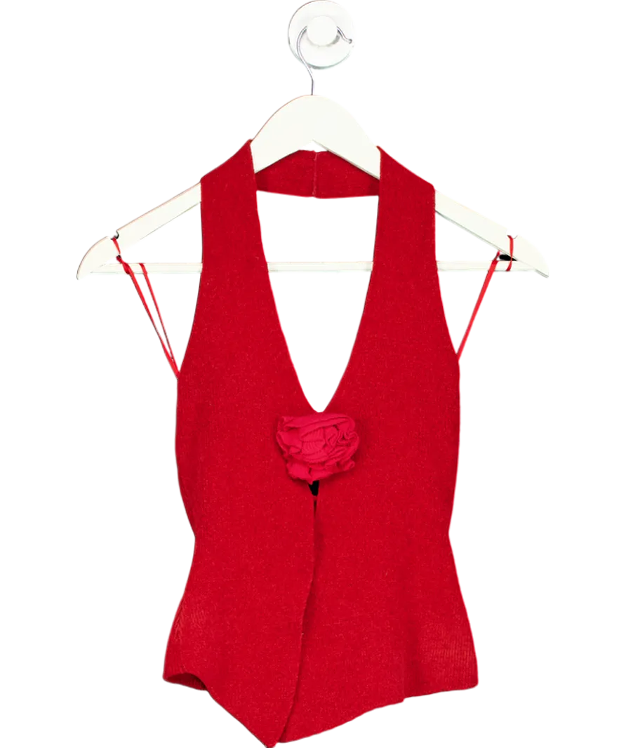 With Jean Rose Top | Red UK 4