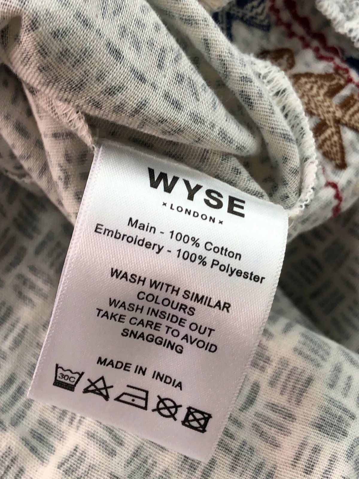 WYSE LONDON White Black Beau Multi wear convertible Sundress / Skirt UK 8