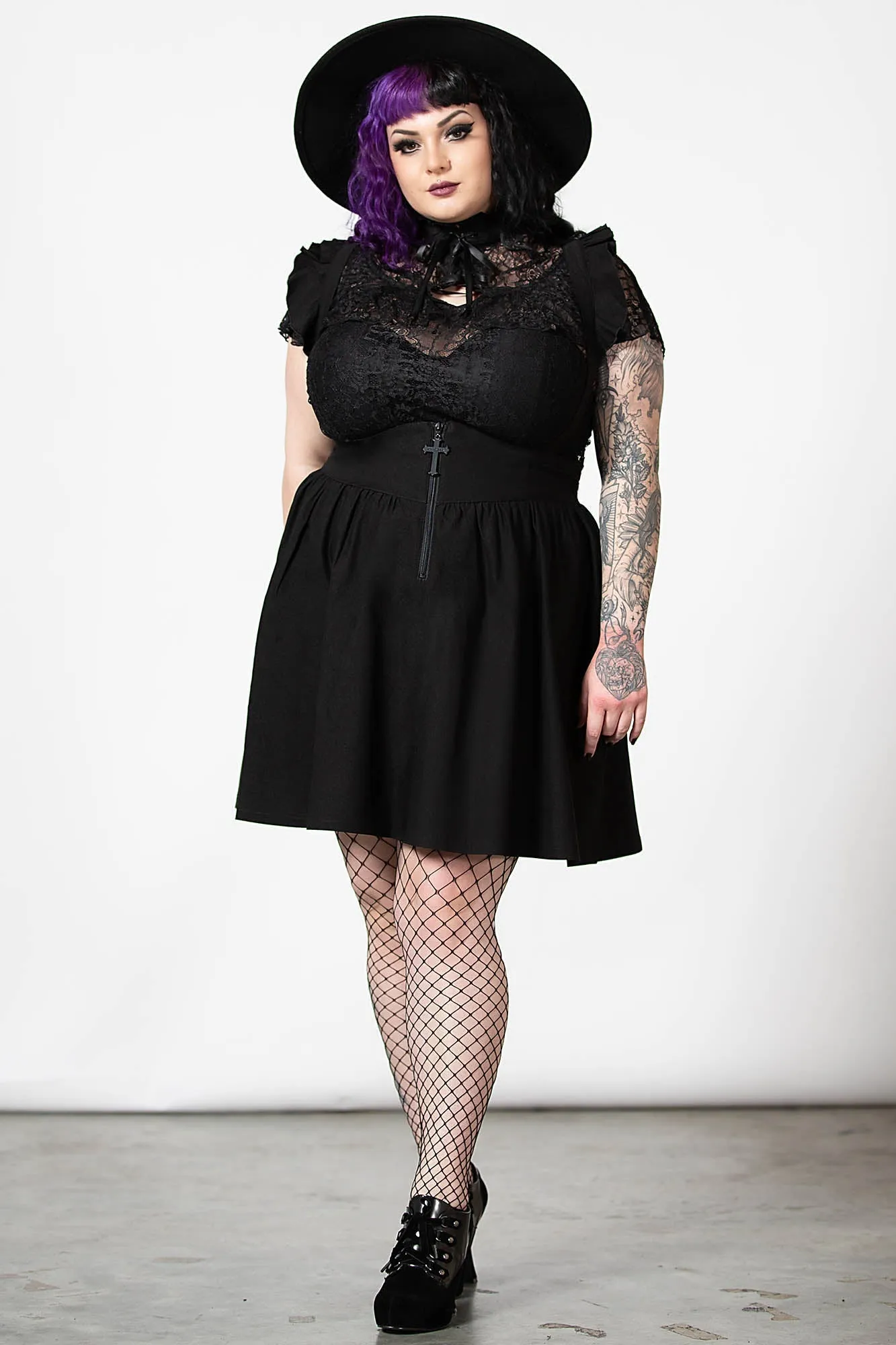 Yuna Suspender Skirt